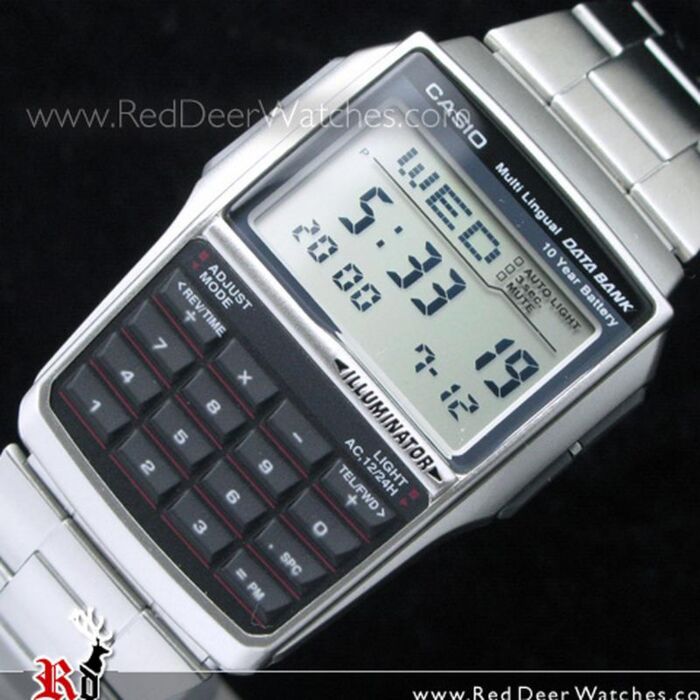 BUY Casio Calculator Data Bank Men's watch DBC-32D-1ADF Buy Watches  Online CASIO Red Deer Watches