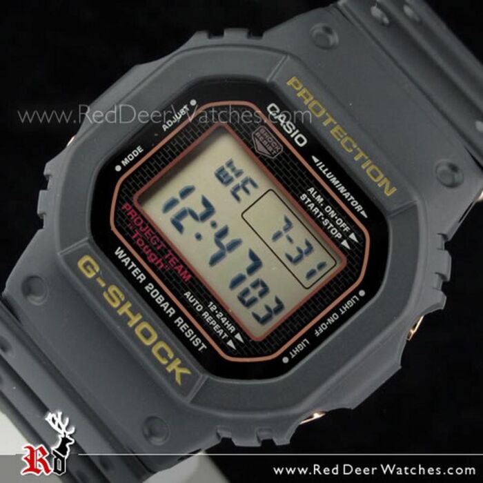 Casio G-Shock 30th Anniversary Screw Lock Back Watch DW-5030C-1, DW5030C