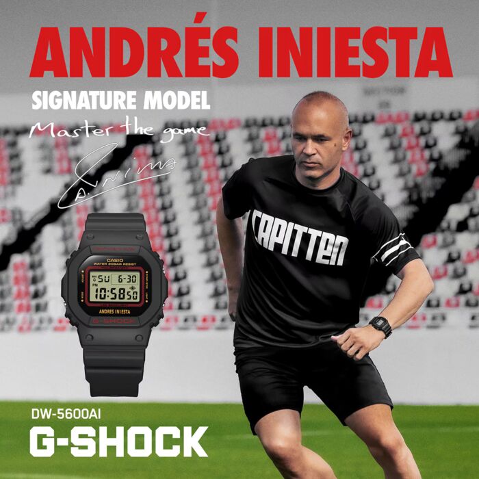 G-Shock Andrés Iniesta Football Soccer Player Limited Edition