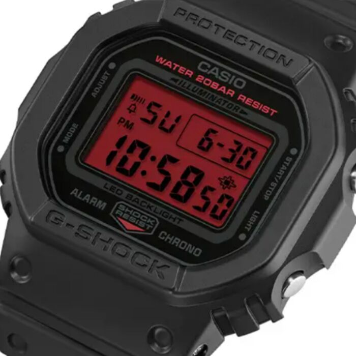 未使用 CASIO G-SHOCK DW-5600BBR-1JF ブラックレッド ORIGIN(G-SHOCK) G-SHOCK Gショック オリジン DW-5600BBR-1JF
