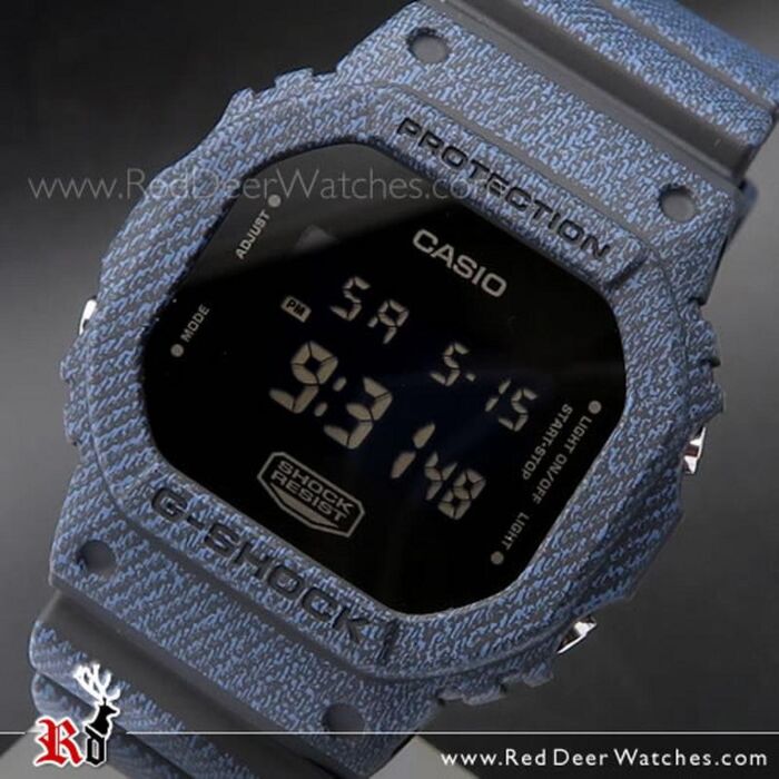 Casio G-shock Denim Series Digital Classic Blue Watch DW-5600DC-1, DW5600DC