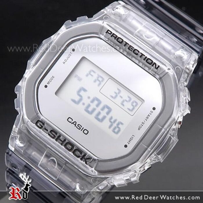 Casio G-Shock Semi-Transparent Metallic Mirror face Watch DW-5600SK-1,  DW5600SK
