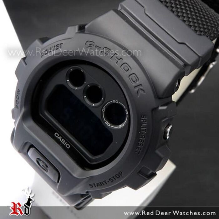 G-SHOCK DW-6900CB-1D ブラック BUY Casio G-Shock Military Black Cordura Nylon Band Sport