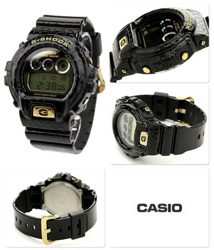BUY Casio G-SHOCK Crocodile Skin Look 200M Sport Watches DW-6900CR