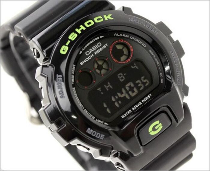 【極美品】CASIO　G-SHOCK　DW-6900SN マットダイヤルシリーズ BUY Casio G-Shock Mens Mat Dial Black Digital Watch DW