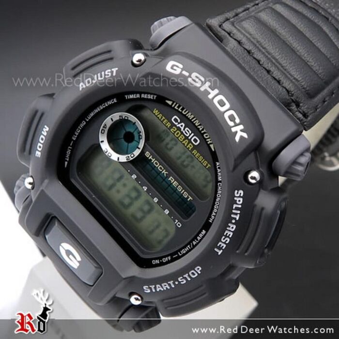Casio G-Shock Alarm Stopwatch Nylon Strap Digital Sport Watch DW-9052V-1,  DW9052V
