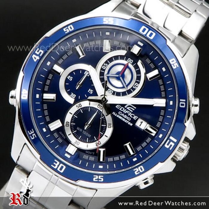 Casio Edifice Chronograph Super illuminator Sport Watch EFR-547D-2AV,  EFR547D