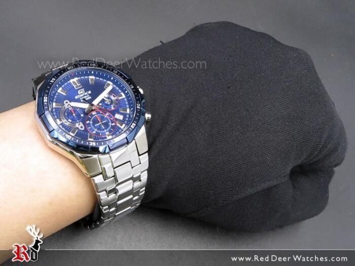 Casio Edifice Racing Blue 100M Sport Watch EFR-554RR-2AV, EFR554RR