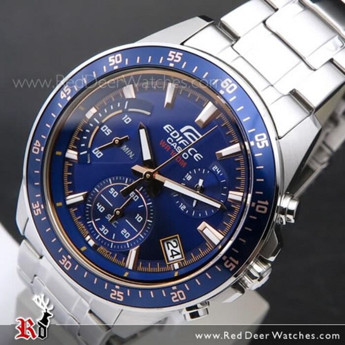 Casio Edifice Chronograph Stopwatch 100M Sport Watch EFV-540D-2AV