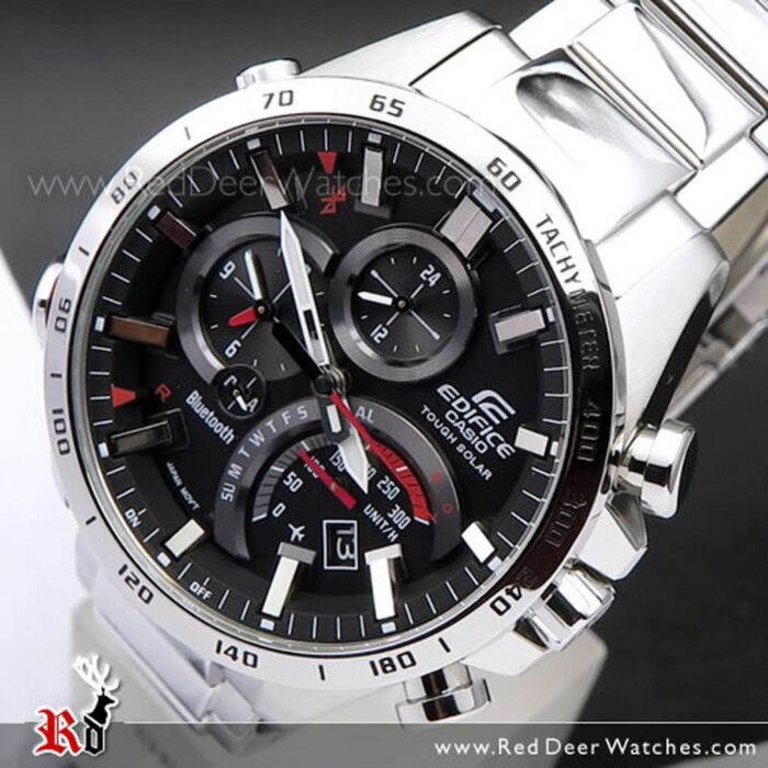 BUY Casio Edifice Bluetooth Smartphone Link Solar Mens Watch EQB