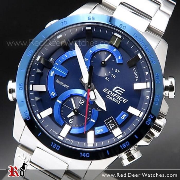 pinion tema venskab Casio EDIFICE Solar Bluetooth Watch EQB-900DB-2A, EQB900DB |  RedDeerWatches.com