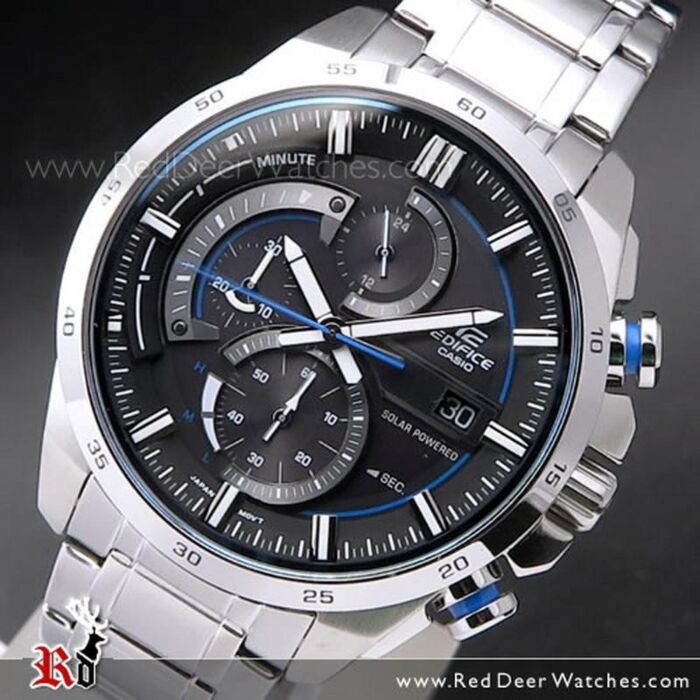 Som transportabel Forvirret Casio Edifice Chronograph Solar 100M Sport Watch EQS-600D-1A2, EQS600D |  RedDeerWatches.com