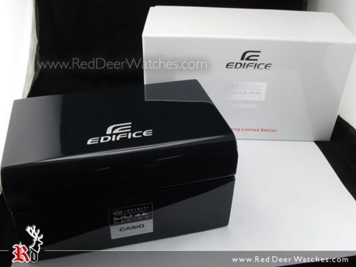BUY Casio Edifice Solar Radio INFINITI Red Bull Racing Limited