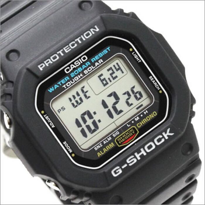 plasticitet Behandle Scully BUY Casio G-Shock Tough Solar Watch G-5600E-1DR G5600E - Buy Watches Online  | CASIO Red Deer Watches