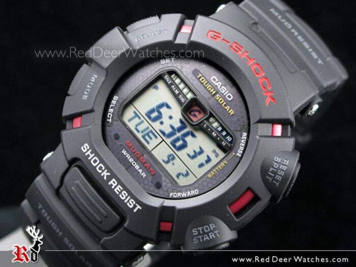 BUY Casio G-Shock MUDMAN Mens Solar Watches G-9010-1DR - Buy