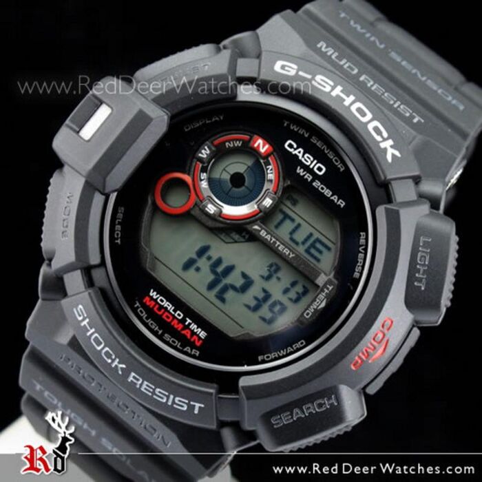 BUY Casio Mudman Solar Compass G-9300-1 G9300 - Buy Watches Online | CASIO Red Deer Watches