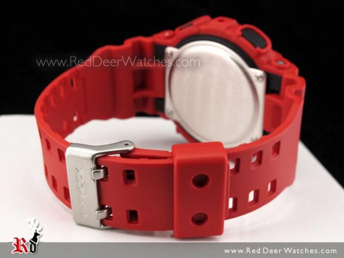 BUY Casio G-Shock Red 200M Analog Digital Watch GA-100C-4A