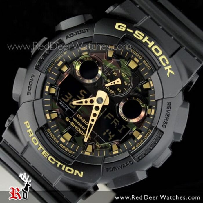 BUY Casio G-Shock Black Gold Analog Digital Display Watch GA110BC - Buy Watches Online | CASIO Red Deer Watches