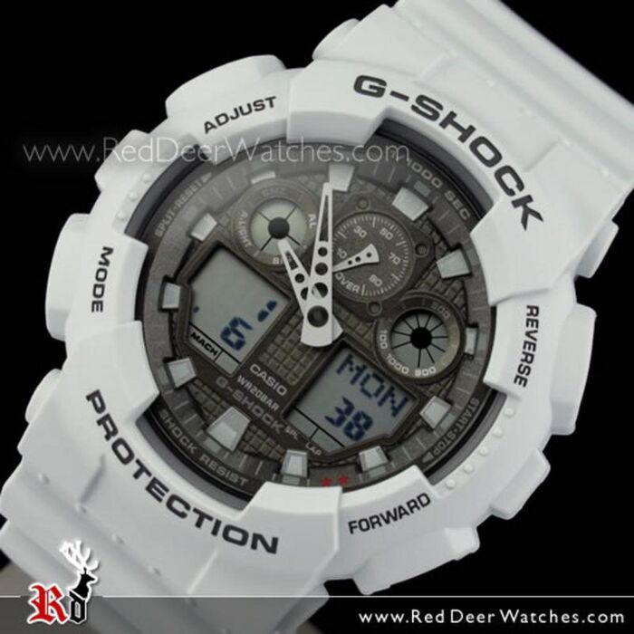 Fortrolig paperback Hjelm BUY Casio G-Shock 200M Analog Digital Light Gray Watch GA-100LG-8A, GA100LG  - Buy Watches Online | CASIO Red Deer Watches