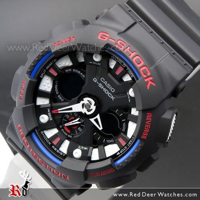 BUY Casio G Shock Tricolor Analog Digital Limited Sport Watch GA 120TR 1A GA120TR Buy Watches Online CASIO Red Deer Watches