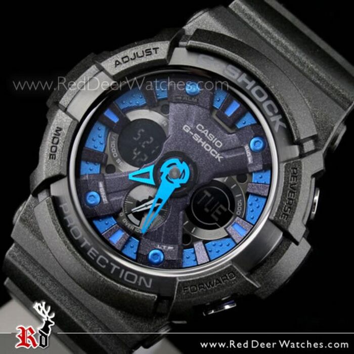 AE2000W-1AV, Illuminator Black and Blue Digital Watch