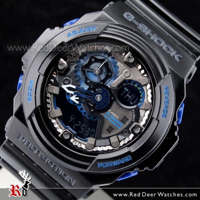 Casio G Shock Black Blue 30th Anniversary Ltd Watch GA 303B 1A GA303B