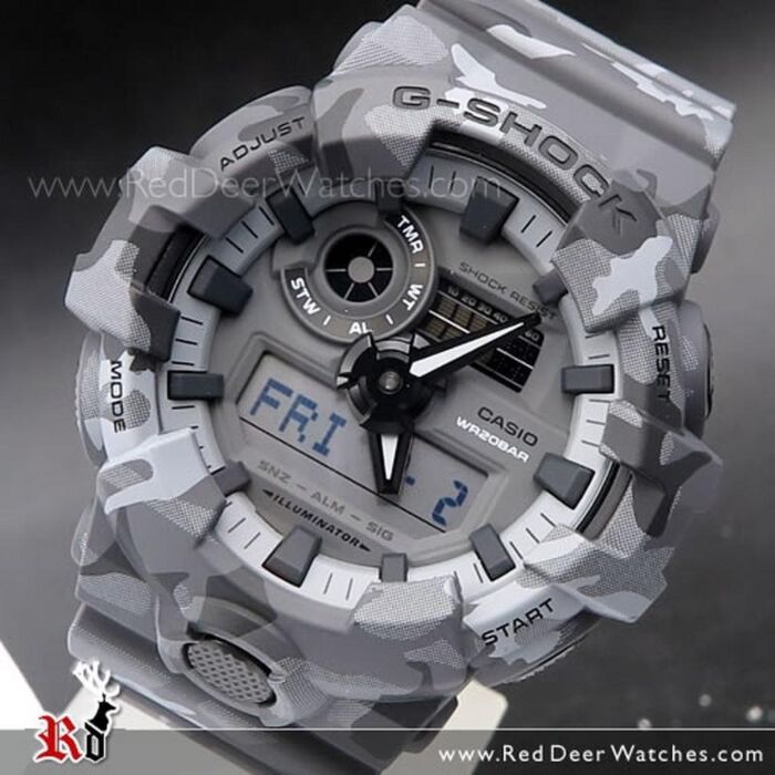 Casio G-Shock Analog Digital Super illuminator Camouflage Watch GA