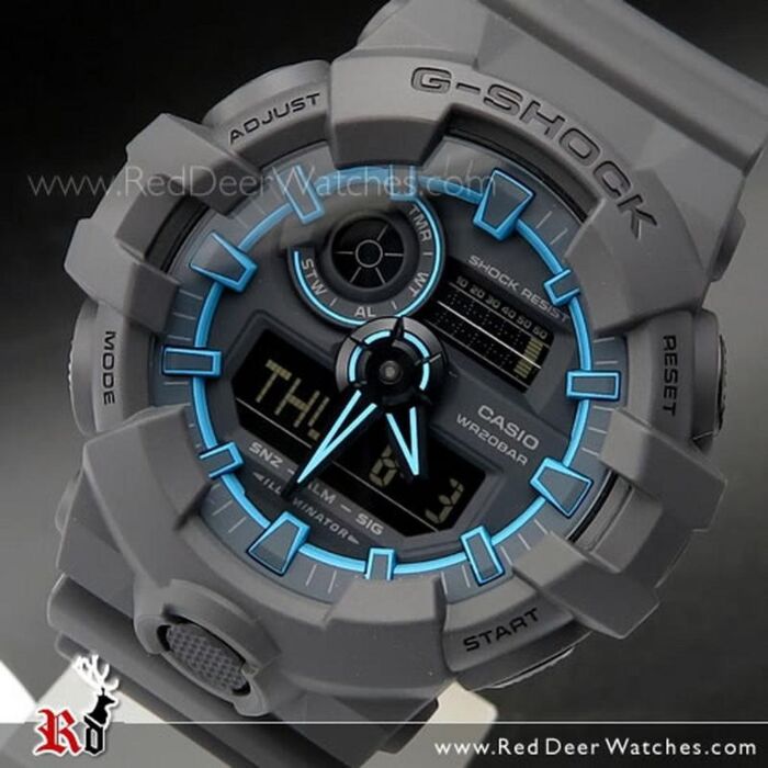 Casio G-Shock Analog Digital 200M Super illuminator Sport Watch GA-700SE-1A2, GA700SE