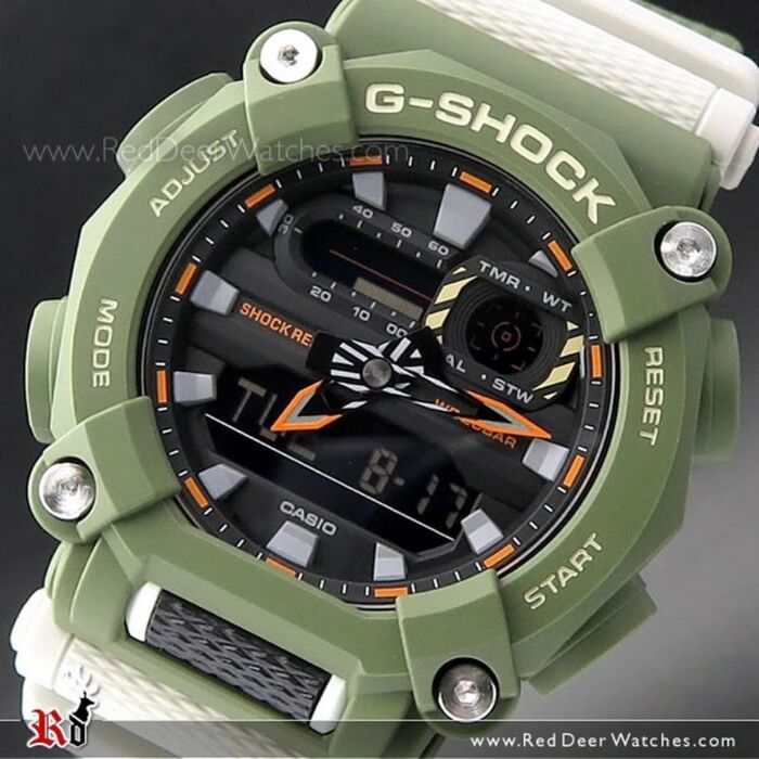 F91WM-3A, Green and Black Digital Watch