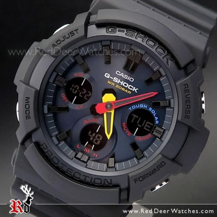 BUY Casio G-Shock Solar Analog Digital GAS-100BMC-1A, GAS100BMC - Buy  Watches Online