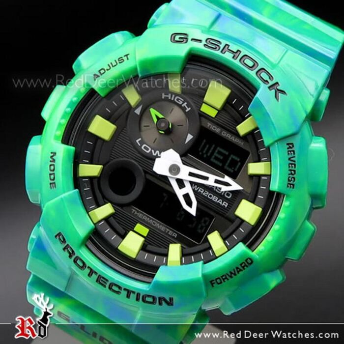 Casio G-Shock G-LIDE Moon Tide Graph Temperature Sport Watch GAX-100MB-3A,  GAX100MB
