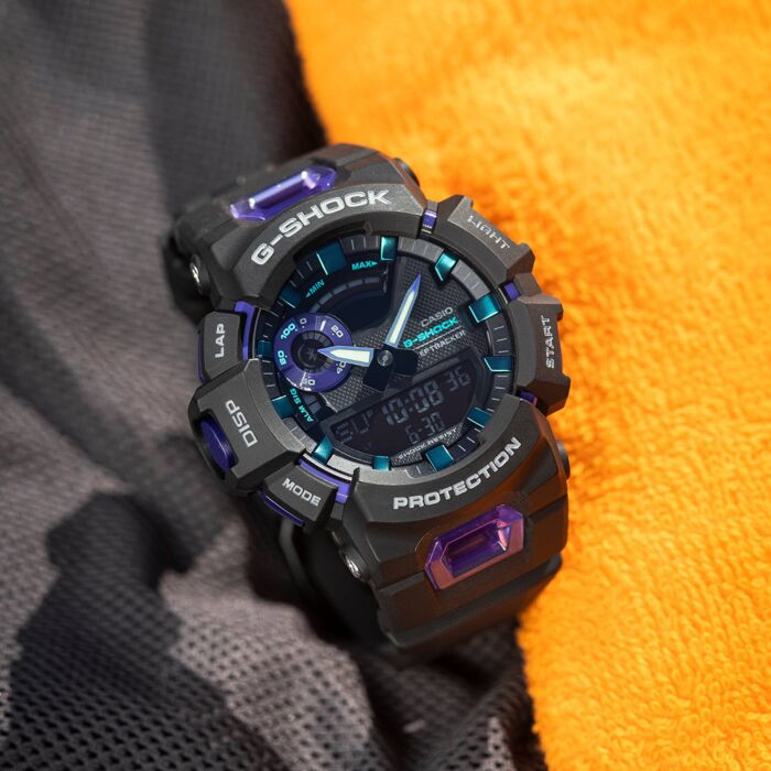時計 G-SHOCK GBA-900CB-1AJF Bluetooth GBA900CB-1A | Black Sport Watch Step Counter | Casio G-SHOCK