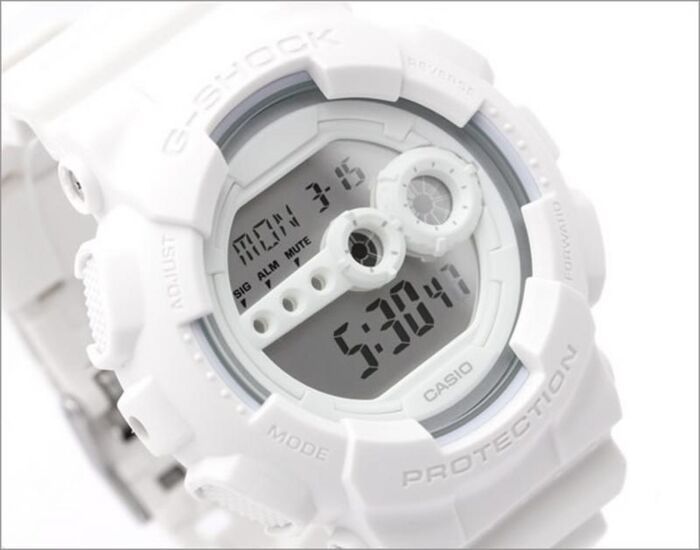 BUY Casio G-Shock Monotone Extra Large World Time Watch GD-100WW-7 