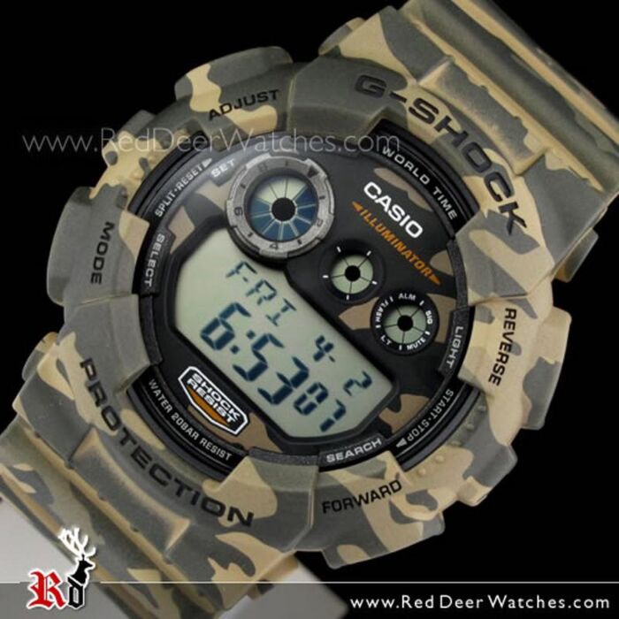 behandle Mystisk Korrekt BUY Casio G-SHOCK Military Camouflage Sport Watch GD-120CM-5, GD120CM - Buy  Watches Online | CASIO Red Deer Watches