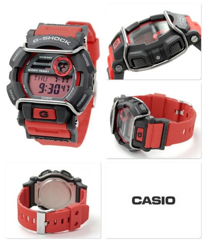 BUY Casio Action Sport Face Protector Flash Alert Watch GD