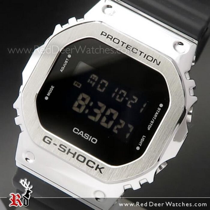 BUY Casio G-Shock Stainless Steel Bezel Watch GM-5600-1 - Buy Watches  Online | CASIO Red Deer Watches