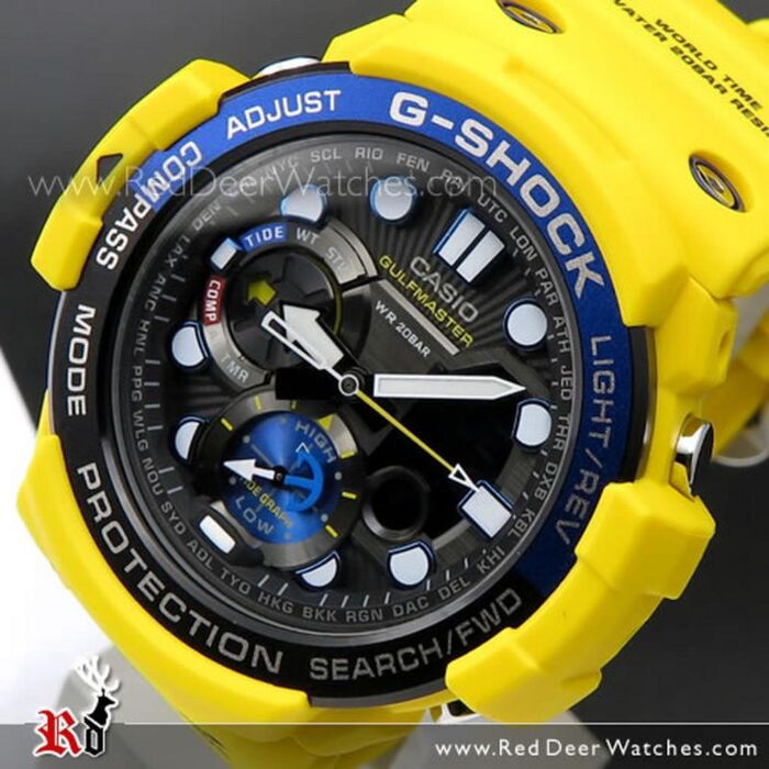 BUY Casio G Shock GULFMASTER Compass Moon Tide Graph Sport Watch GN 1000 9A GN1000B Buy Watches Online CASIO Red Deer Watches