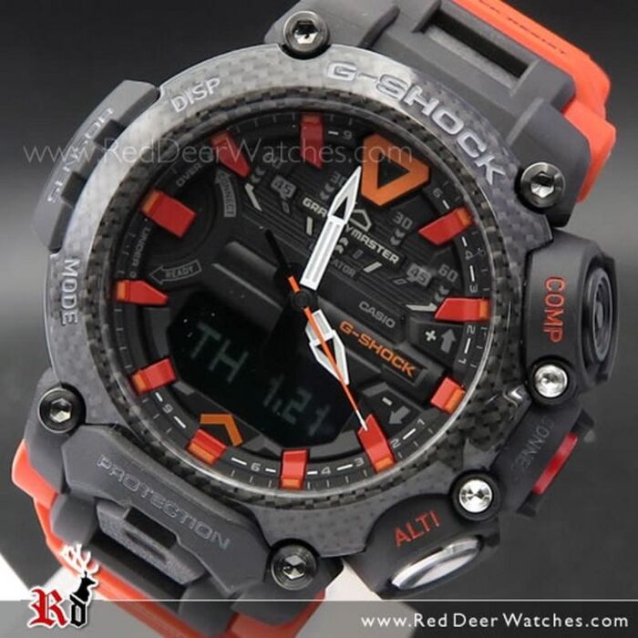 Casio G-SHOCK GRAVITYMASTER Carbon Core Bluetooth Watch GR-B200-1A9