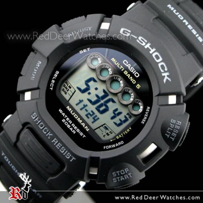 BUY Casio Men G-Shock Mudman Solar Atomic Watch GW-9000A-1, GW9000A Buy  Watches Online CASIO Red Deer Watches