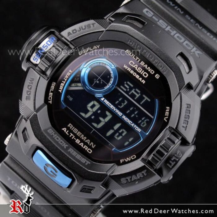 Casio G-shock 30th Anniversary Initial Blue RISEMAN Multiband 6 Watch  GW-9230BJ-1, GW9230BJ