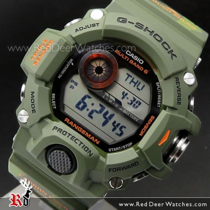 Casio G-Shock Rangeman Men in Camouflage Wave Multiband 6 Watch  GW-9400CMJ-3, GW9400CMJ