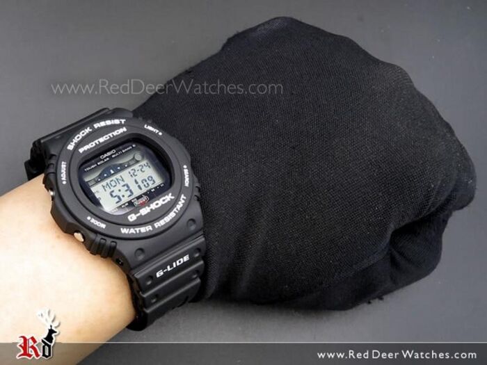 Casio G-Shock G-LIDE Multi-Band 6 Solar Moon Tide Graph Watch GWX