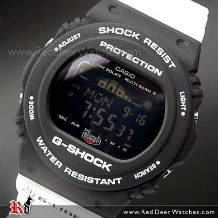 Casio G-Shock G-LIDE Multi-Band 6 Solar Moon Tide Graph Watch  GWX-5700SSN-1, GWX5700SSN