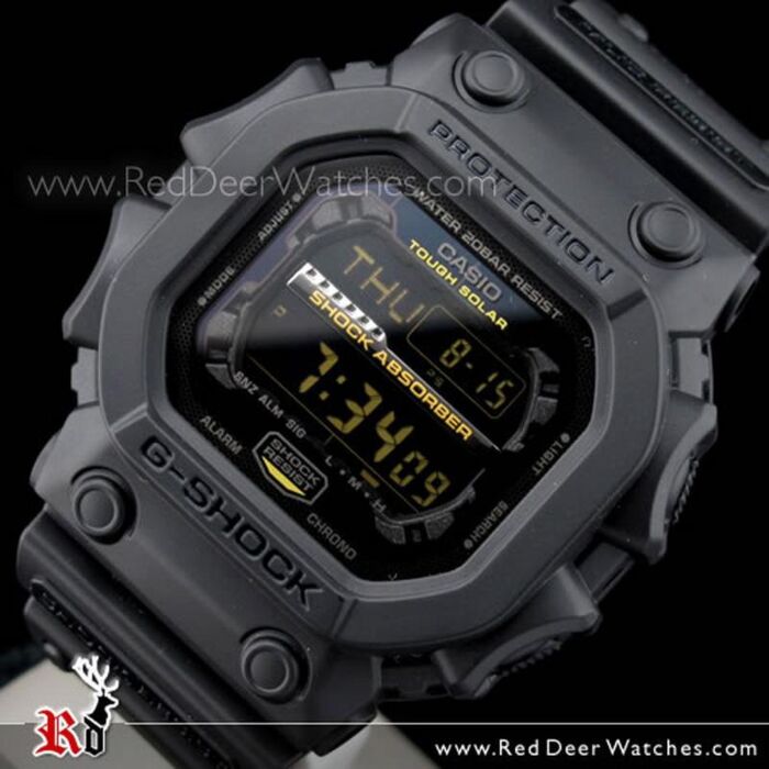 Casio G-Shock Tough Solar Garish Black Digital Watch GX-56GB-1, GX56GB