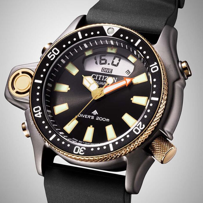 世界の Aqualand Citizen Promaster Watch Diver Ltd Anniversary 40th 時計