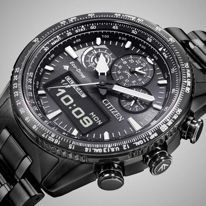 時計 CITIZEN PROMASTER MRINE Eco-Drive Citizen Eco-Drive Promaster Skyhawk A-T Super Titanium
