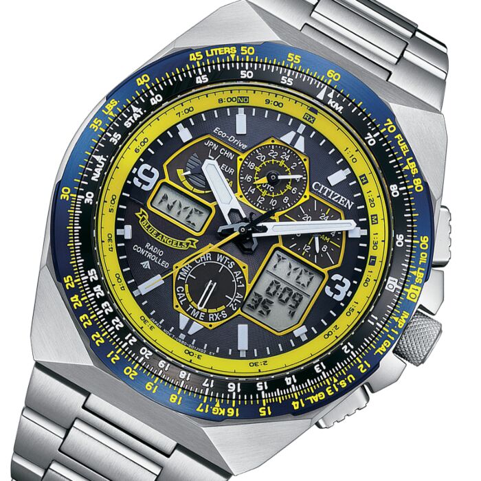 BUY Citizen Promaster Skyhawk Blue Angels Eco-Drive Radio Control Watch  JY8125-54L | CITIZEN Watches Online - Red Deer Watches