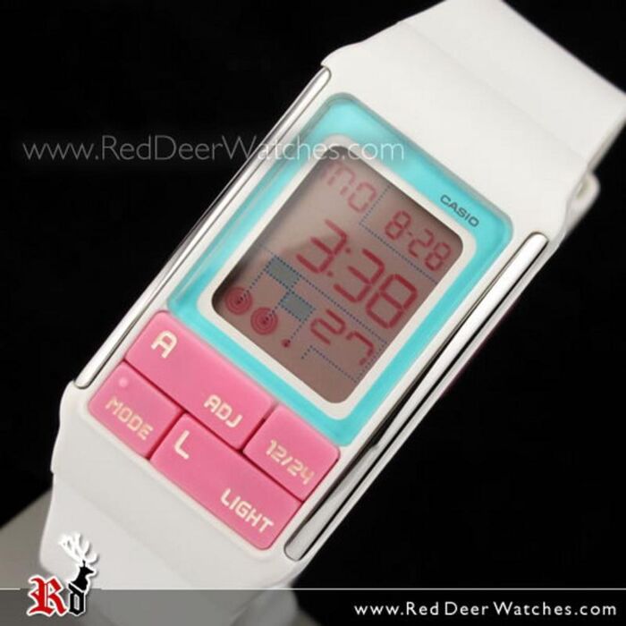 BUY Casio Poptone Alarm Dual Time Ladies Digital Watch LDF517C, LDF51