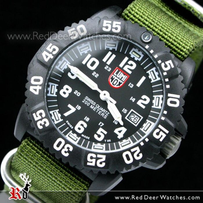 BUY LUMINOX Navy Seal Colormark Men's Watch 3051 NATO GRN - Buy Watches