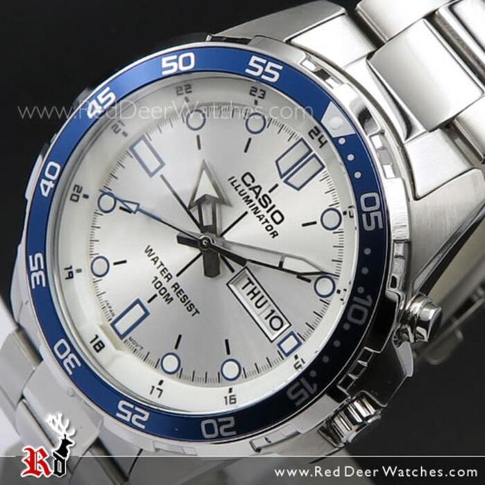 BUY Casio Super illuminator 100M Analog Mens Watch MTD-1079D-7AV